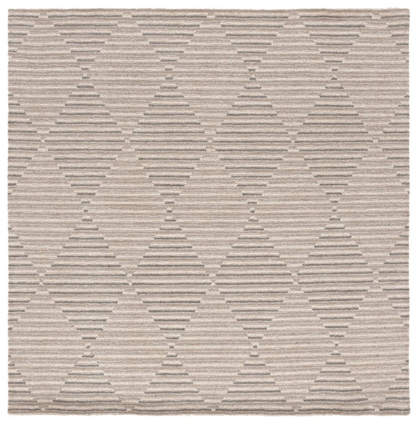 Safavieh Ebony Hand-tufted Area Rug - Luxurious Wool Blend With Elegant Diamond Motifs For Home Decor Style Beige ,Ivory 80% Wool % 20% Cotton Ebn528b-9