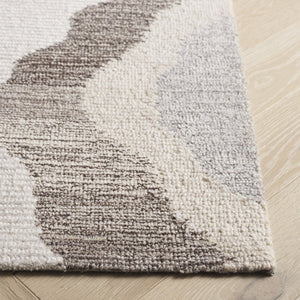 Safavieh Ebony Hand-tufted Runner Rug - Luxurious Wool Blend With Serene Organic Patterns For Elegant Spaces Beige ,Ivory 80% Wool % 20% Cotton Ebn529b-5