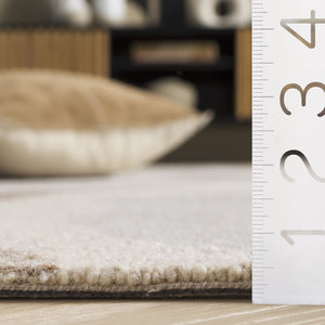 Safavieh Ebony Hand-tufted Runner Rug - Luxurious Wool Blend With Serene Organic Patterns For Elegant Spaces Beige ,Ivory 80% Wool % 20% Cotton Ebn529b-5