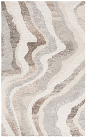 Safavieh Ebony Hand-tufted Runner Rug - Luxurious Wool Blend With Serene Organic Patterns For Elegant Spaces Beige ,Ivory 80% Wool % 20% Cotton Ebn529b-5