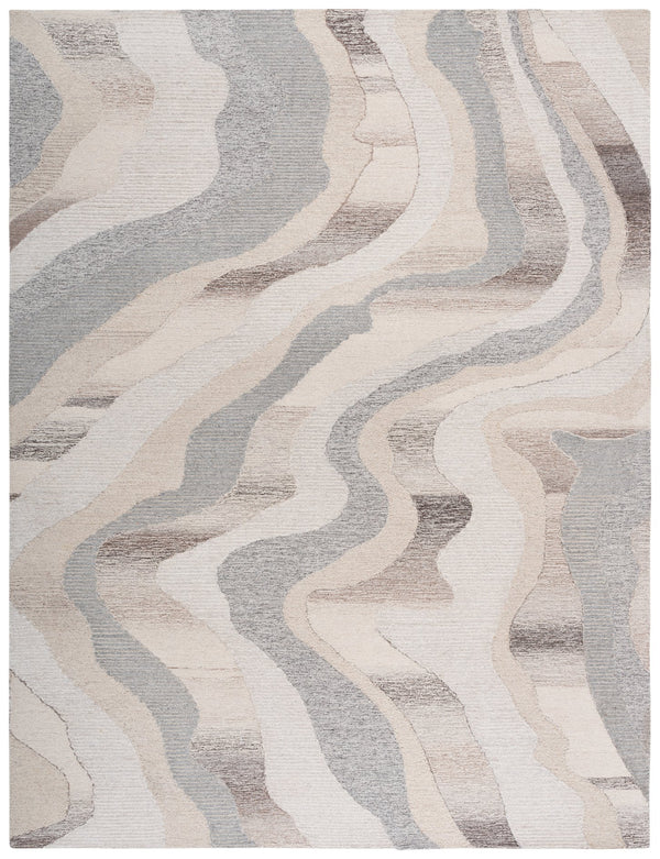 Safavieh Ebony Hand-tufted Runner Rug - Luxurious Wool Blend With Serene Organic Patterns For Elegant Spaces Beige ,Ivory 80% Wool % 20% Cotton Ebn529b-8