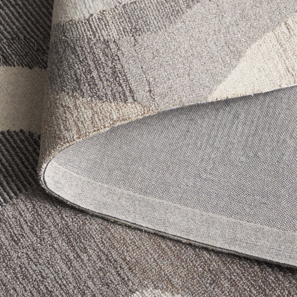 Safavieh Ebony Hand-tufted Runner Rug - Luxurious Wool Blend With Serene Organic Patterns For Elegant Spaces Grey ,Ivory 80% Wool % 20% Cotton Ebn529f-5