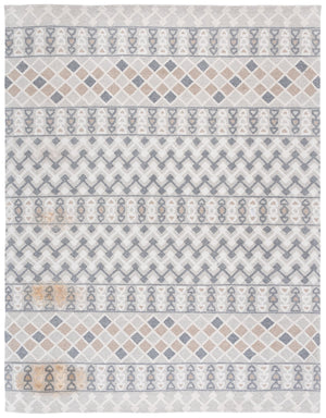 Safavieh Ebony Hand-tufted Runner Rug In Elegant Grey And Ivory - Luxurious Wool Blend For High-traffic Areas Grey ,Ivory 80% Wool % 20% Cotton Ebn532f-8