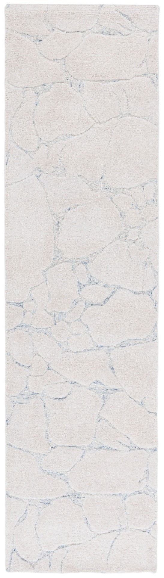 Safavieh Ebony Area Rug - Hand-tufted Luxury With Modern Abstract Design For Stylish Home Decor And Comfort Ivory ,Grey 80% Wool,20% Cotton Ebn533a-9