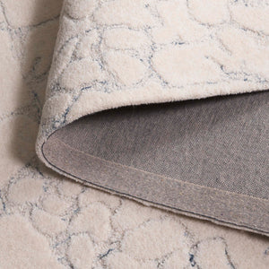 Safavieh Ebony Hand-tufted Runner Rug - Elegant Abstract Design In Soft Wool Blend For Modern Home Décor Ivory ,Grey 80% Wool,20% Cotton Ebn533a-5