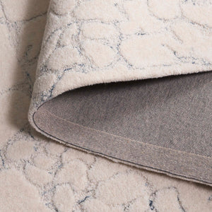 Safavieh Ebony Area Rug - Hand-tufted Luxury With Modern Abstract Design For Stylish Home Decor And Comfort Ivory ,Grey 80% Wool,20% Cotton Ebn533a-9