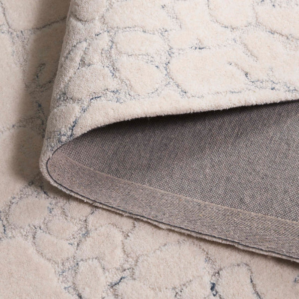 Safavieh Ebony Area Rug - Hand-tufted Luxury With Modern Abstract Design For Stylish Home Decor And Comfort Ivory ,Grey 80% Wool,20% Cotton Ebn533a-9