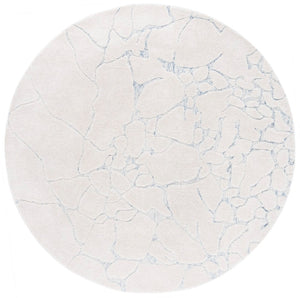 Safavieh Ebony Area Rug - Hand-tufted Luxury With Modern Abstract Design For Stylish Home Decor And Comfort Ivory ,Grey 80% Wool,20% Cotton Ebn533a-9