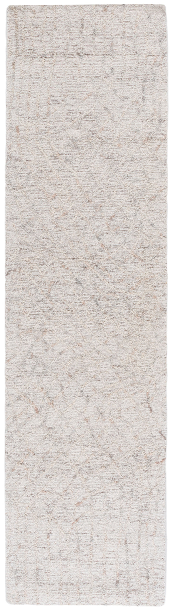 Safavieh Ebony Handcrafted Runner Area Rug - Modern Elegance For Hallways With Soft Wool-cotton Blend Beige ,Grey 80% Wool,20% Cotton Ebn534b-29