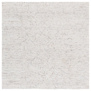 Safavieh Ebony Handcrafted Runner Area Rug - Modern Elegance For Hallways With Soft Wool-cotton Blend Beige ,Grey 80% Wool,20% Cotton Ebn534b-6sq