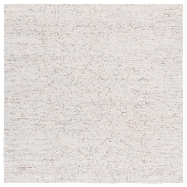 Safavieh Ebony Hand Tufted Modern Area Rug – Elegant Wool & Cotton Blend For Contemporary Home Décor Beige ,Grey 80% Wool,20% Cotton Ebn534b-6