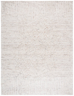 Safavieh Ebony Handcrafted Runner Area Rug - Modern Elegance For Hallways With Soft Wool-cotton Blend Beige ,Grey 80% Wool,20% Cotton Ebn534b-8