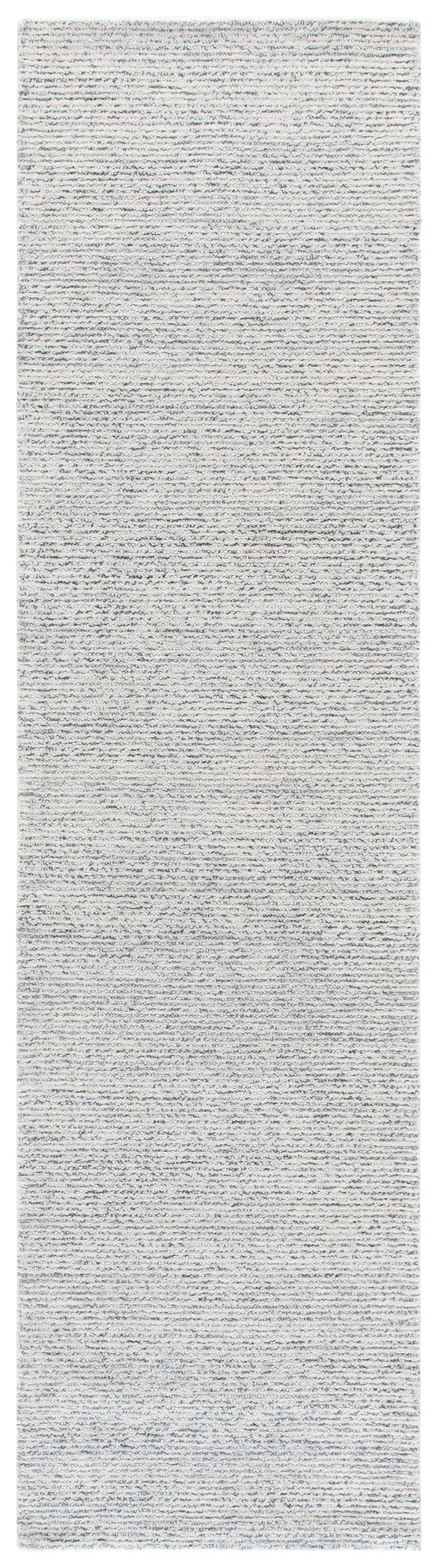Safavieh Ebony Hand-Tufted 8X10 Grey Ivory Rug — 40% Wool, Recycled Pet, Low-Profile 3/8" Pile, Modern Elegance EBN537A-8
