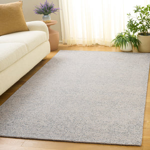 Safavieh Ebony Hand-Tufted 8X10 Grey Ivory Rug — 40% Wool, Recycled Pet, Low-Profile 3/8" Pile, Modern Elegance EBN537A-8