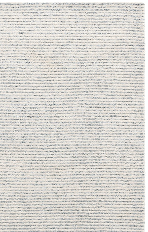 Safavieh Ebony Hand-Tufted 8X10 Grey Ivory Rug — 40% Wool, Recycled Pet, Low-Profile 3/8" Pile, Modern Elegance EBN537A-8