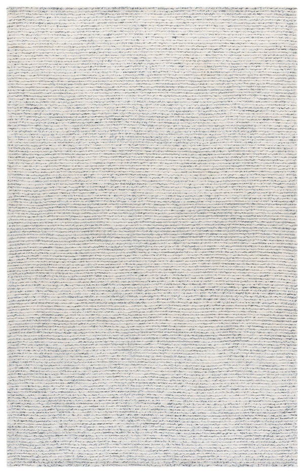 Safavieh Ebony Hand-Tufted 8X10 Grey Ivory Rug — 40% Wool, Recycled Pet, Low-Profile 3/8" Pile, Modern Elegance EBN537A-8