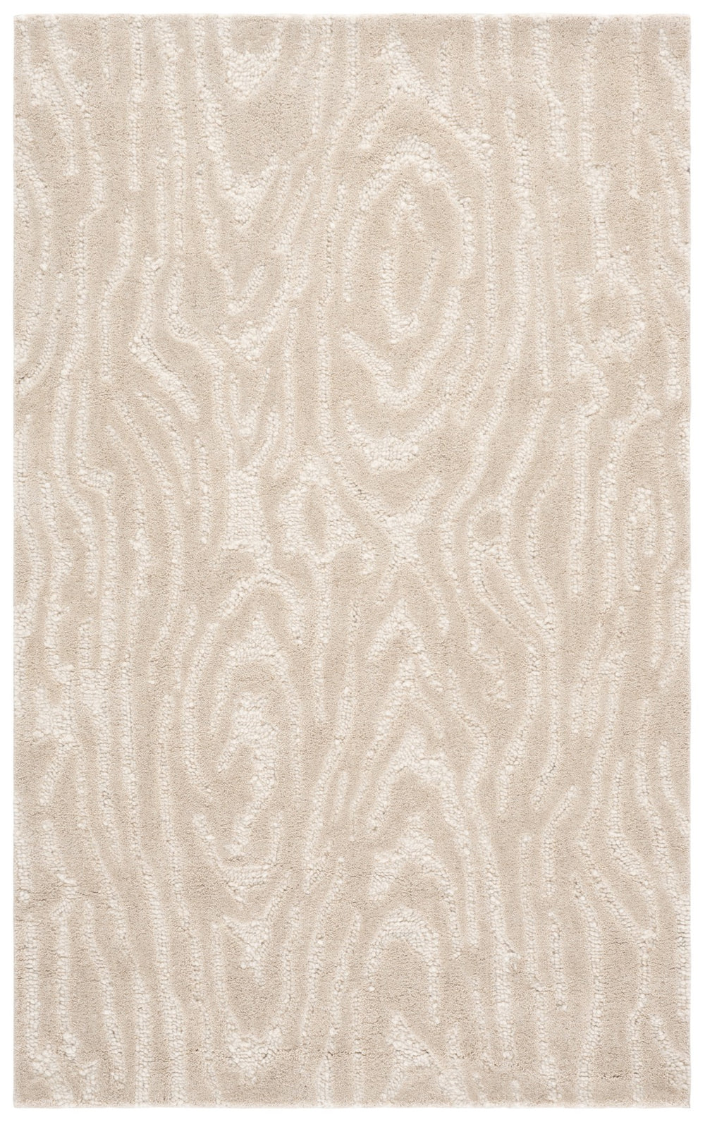 Safavieh Ebony Hand-tufted Area Rug: Luxurious Wool Blend, Modern Design, Perfect For Home Decor Elegance Ivory 80% Wool,20% Cotton Ebn550a-6