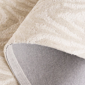 Safavieh Ebony Hand-tufted Area Rug: Luxurious Wool Blend, Modern Design, Perfect For Home Decor Elegance Ivory 80% Wool,20% Cotton Ebn550a-6