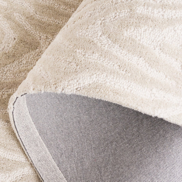 Safavieh Ebony Hand-tufted Area Rug: Luxurious Wool Blend, Modern Design, Perfect For Home Decor Elegance Ivory 80% Wool,20% Cotton Ebn550a-6