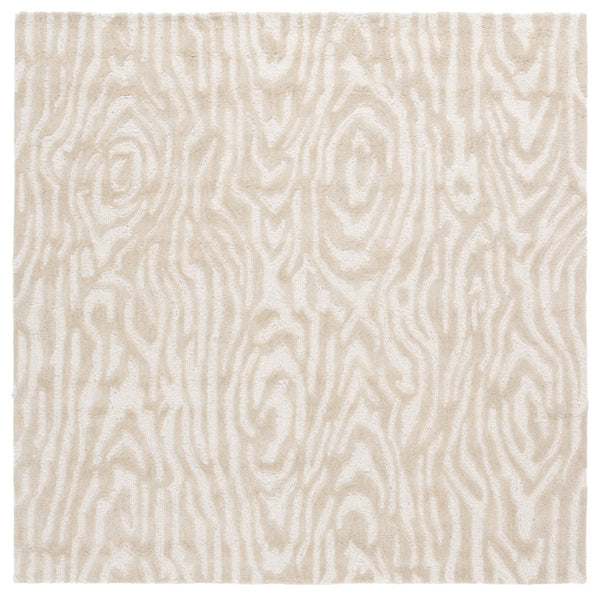 Safavieh Ebony Hand-tufted Area Rug: Luxurious Wool Blend, Modern Design, Perfect For Home Decor Elegance Ivory 80% Wool,20% Cotton Ebn550a-6