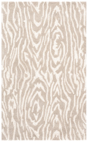 Safavieh Ebony Hand-tufted Area Rug: Luxurious Wool Blend, Modern Design, Perfect For Home Decor Elegance Grey ,Ivory 80% Wool,20% Cotton Ebn550f-8