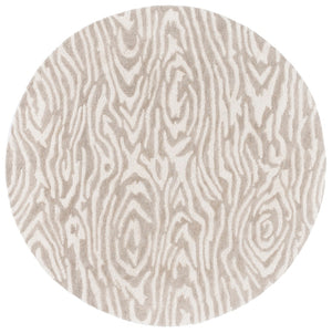 Safavieh Ebony Hand-tufted Area Rug: Luxurious Wool Blend, Modern Design, Perfect For Home Decor Elegance Grey ,Ivory 80% Wool,20% Cotton Ebn550f-8