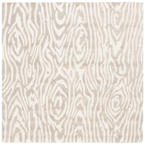 Safavieh Ebony Hand-tufted Area Rug: Luxurious Wool Blend, Modern Design, Perfect For Home Decor Elegance Grey ,Ivory 80% Wool,20% Cotton Ebn550f-8