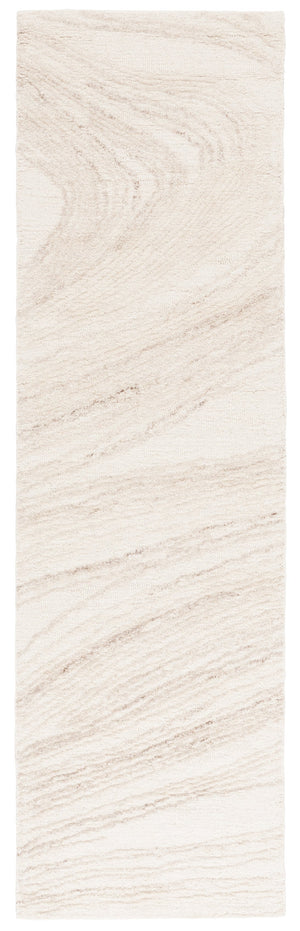 Safavieh Ebony Hand Tufted Runner Rug - Luxurious Ivory And Beige Design For Modern Home Décor Elegance Ivory ,Beige 80% Wool,20% Cotton Ebn551a-28