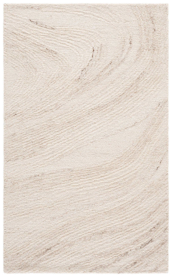 Safavieh Ebony Hand Tufted Runner Rug - Luxurious Ivory And Beige Design For Modern Home Décor Elegance Ivory ,Beige 80% Wool,20% Cotton Ebn551a-3