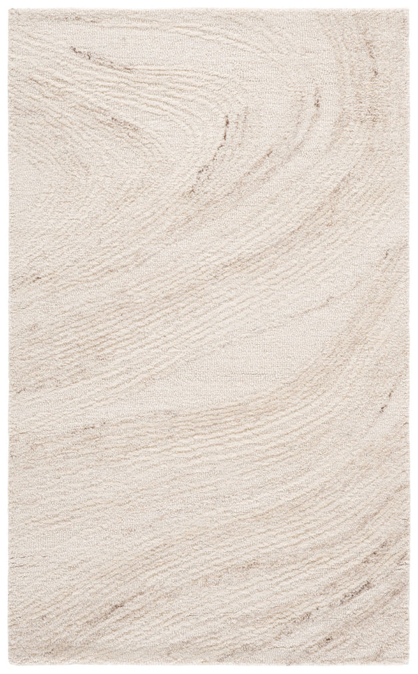 Safavieh Ebony Modern Area Rug - Hand-tufted Luxury Craftsmanship For Sophisticated Home Décor And Comfort Ivory ,Beige 80% Wool,20% Cotton Ebn551a-6