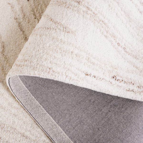 Safavieh Ebony Modern Area Rug - Hand-tufted Luxury Craftsmanship For Sophisticated Home Décor And Comfort Ivory ,Beige 80% Wool,20% Cotton Ebn551a-6