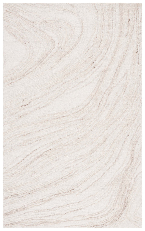 Safavieh Ebony Modern Area Rug - Hand-tufted Luxury Craftsmanship For Sophisticated Home Décor And Comfort Ivory ,Beige 80% Wool,20% Cotton Ebn551a-6