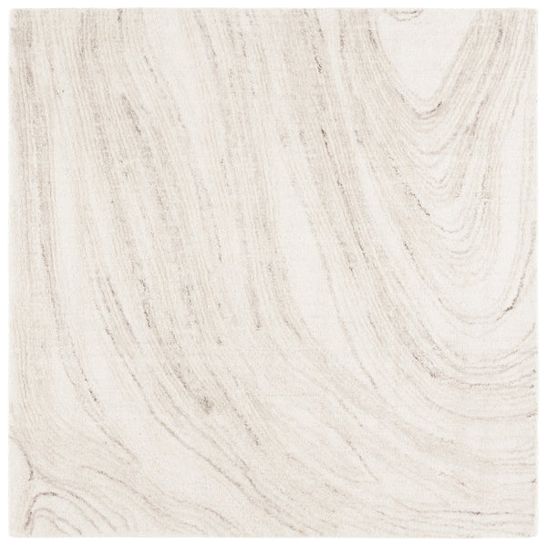 Safavieh Ebony Hand Tufted Runner Rug - Luxurious Ivory And Beige Design For Modern Home Décor Elegance Ivory ,Beige 80% Wool,20% Cotton Ebn551a-6sq