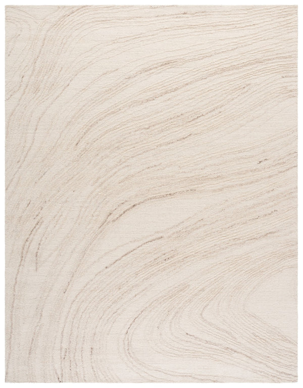 Safavieh Ebony Modern Area Rug - Hand-tufted Luxury Craftsmanship For Sophisticated Home Décor And Comfort Ivory ,Beige 80% Wool,20% Cotton Ebn551a-6