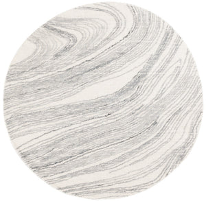 Safavieh Ebony Modern Area Rug - Hand-tufted Luxury Craftsmanship For Sophisticated Home Décor And Comfort Ivory ,Grey 80% Wool,20% Cotton Ebn551f-4