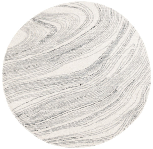 Safavieh Ebony Modern Area Rug - Hand-tufted Luxury Craftsmanship For Sophisticated Home Décor And Comfort Ivory ,Grey 80% Wool,20% Cotton Ebn551f-4