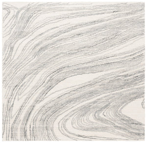 Safavieh Ebony Hand Tufted Runner Rug - Luxurious Ivory And Beige Design For Modern Home Décor Elegance Ivory ,Grey 80% Wool,20% Cotton Ebn551f-6sq