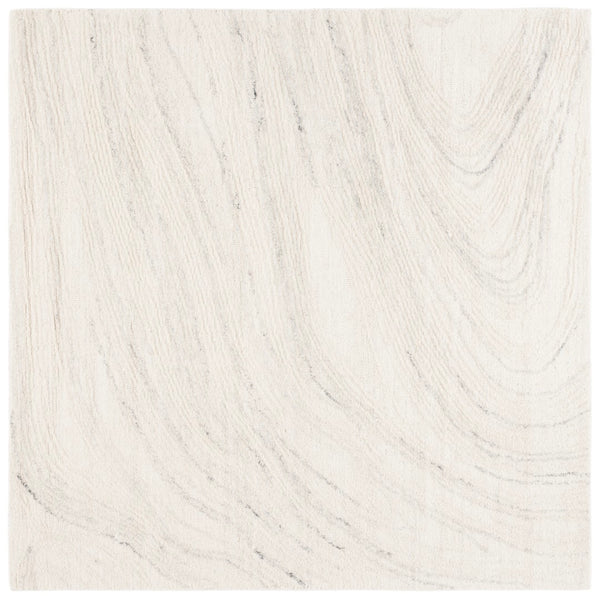 Safavieh Ebony Modern Area Rug - Hand-tufted Luxury Craftsmanship For Sophisticated Home Décor And Comfort Ivory ,Light Grey 80% Wool,20% Cotton Ebn551g-4