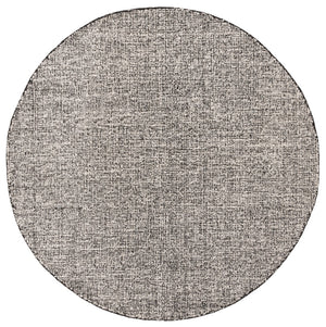 Safavieh Ebony Hand-tufted Rug - Elegant Black And Ivory Design, Luxurious Wool & Jute Blend, Modern Style Black ,Ivory 50% Wool 30% Jute 20% Cotton Ebn602z-25