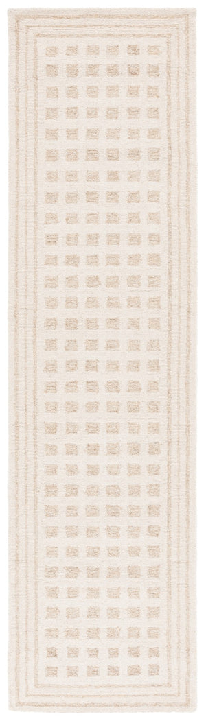 Safavieh Ebony Hand-tufted Area Rug - Luxurious Comfort & Elegant Design For Any Space, Eco-friendly Craftsmanship Ivory ,Beige 50% Wool 30% Jute 20% Cotton Ebn604a-9