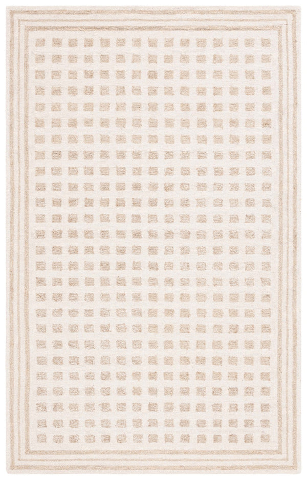 Safavieh Ebony Hand-tufted Area Rug - Luxurious Comfort & Elegant Design For Any Space, Eco-friendly Craftsmanship Ivory ,Beige 50% Wool 30% Jute 20% Cotton Ebn604a-9