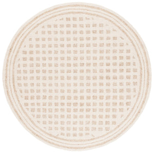 Safavieh Ebony Hand-tufted Area Rug - Luxurious Comfort & Elegant Design For Any Space, Eco-friendly Craftsmanship Ivory ,Beige 50% Wool 30% Jute 20% Cotton Ebn604a-9