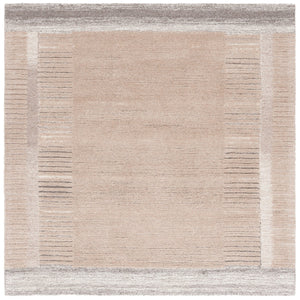 Safavieh Ebony Hand-tufted Beige/Ivory Area Rug 6' X 9' – Artisan Quality, Luxurious Softness, Timeless Elegance Beige ,Ivory 80% Wool 20% Cotton Ebn607b-6