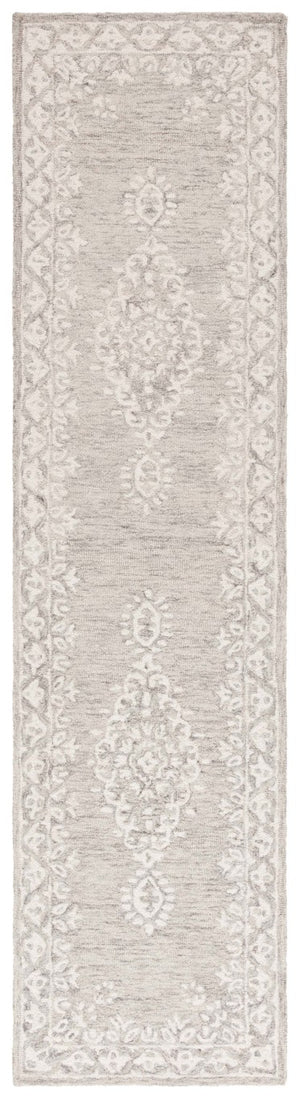 Safavieh Ebony Hand Tufted Wool Cotton Runner Rug Oriental Pattern for Hallway or Bedroom EBN650F-29