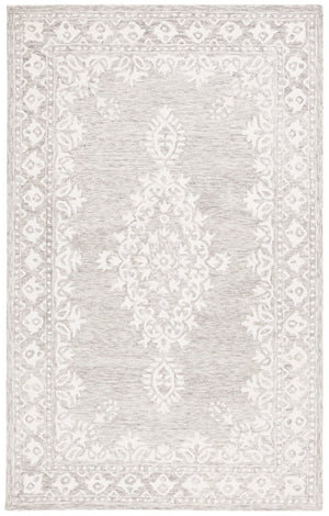 Safavieh Ebony Hand-Tufted Wool Cotton Oriental Area Rug Grey Ivory Living Room Accent EBN650F-6