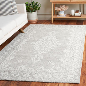 Safavieh Ebony Hand-Tufted Wool Cotton Oriental Area Rug Grey Ivory Living Room Accent EBN650F-6