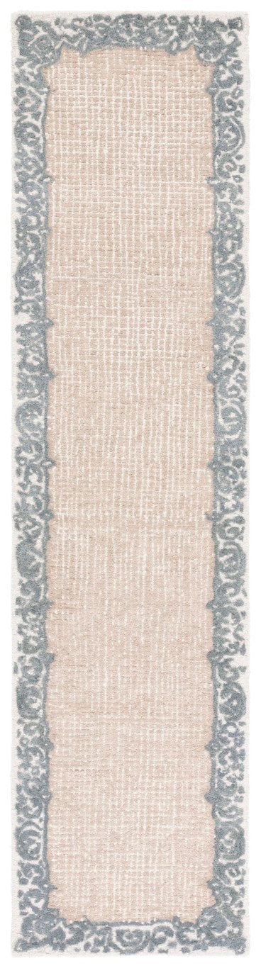 Safavieh Ebony Hand-Tufted Wool Blend Oriental Runner Rug for Hallways and Entryways EBN654A-29