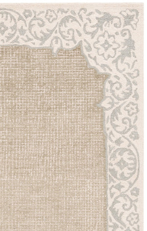 Safavieh Ebony Hand-Tufted Wool Blend Oriental Area Rug Beige Green Low Pile Living Room EBN654B-6