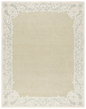 Safavieh Ebony Hand Tufted Wool Oriental Area Rug Artisan Crafted for Living and Dining Rooms EBN654B-8