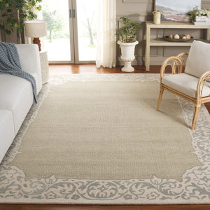 Safavieh Ebony Hand Tufted Wool Oriental Area Rug Artisan Crafted for Living and Dining Rooms EBN654B-8